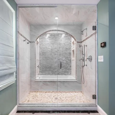 Bathroom remodel plumbing work