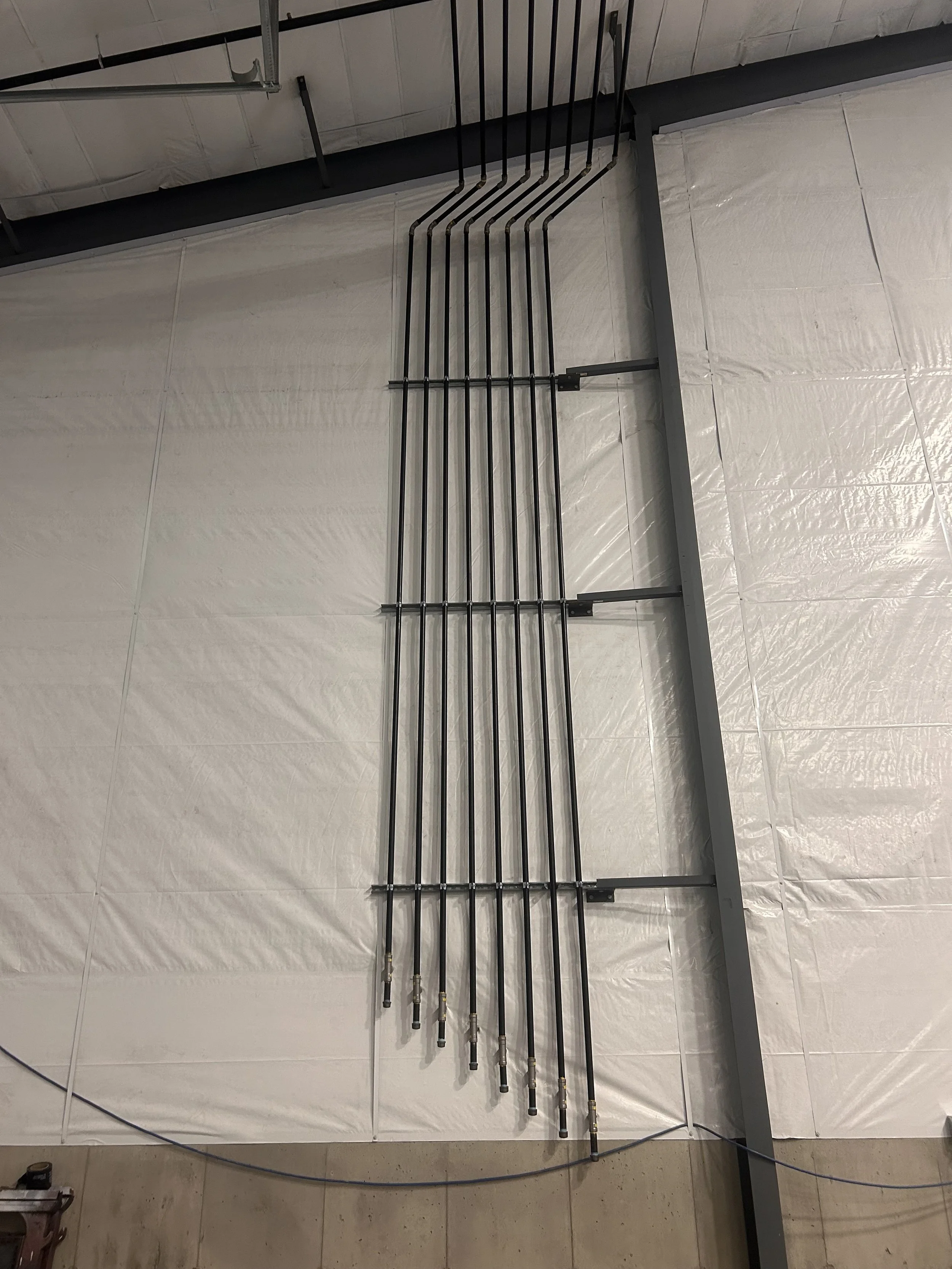 Gas main installation